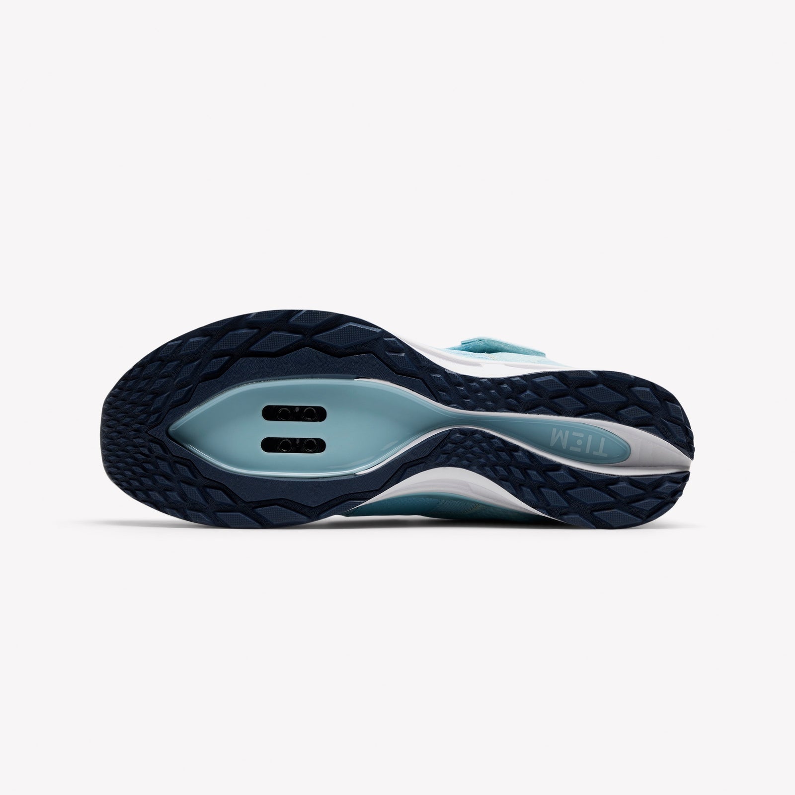 TIEM Athletic Slipstream Sky Blue Indoor Cycling Shoes | Soles
