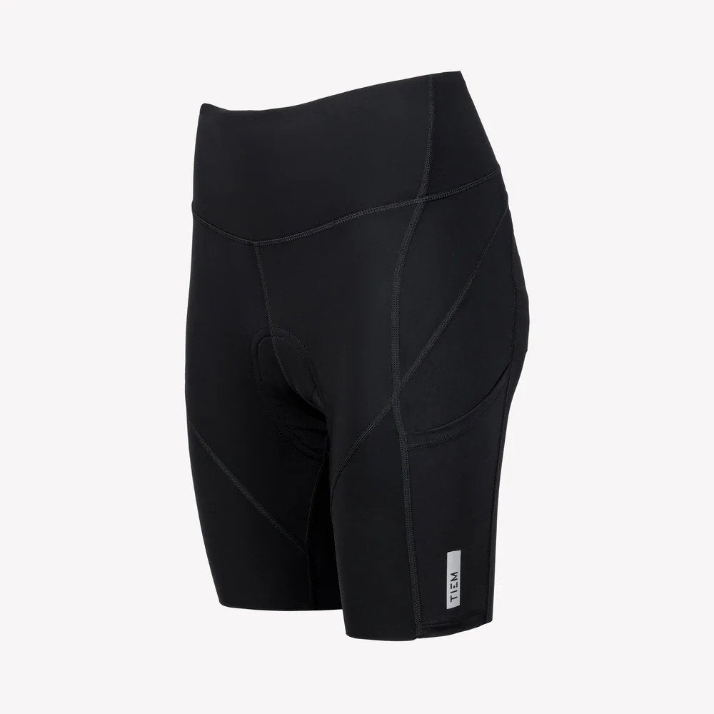 TIEM Athletic Aero II Padded Cycling Shorts Black tiemathletic