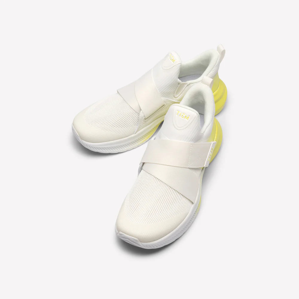 TIEM Lynx - White/Bold Citron