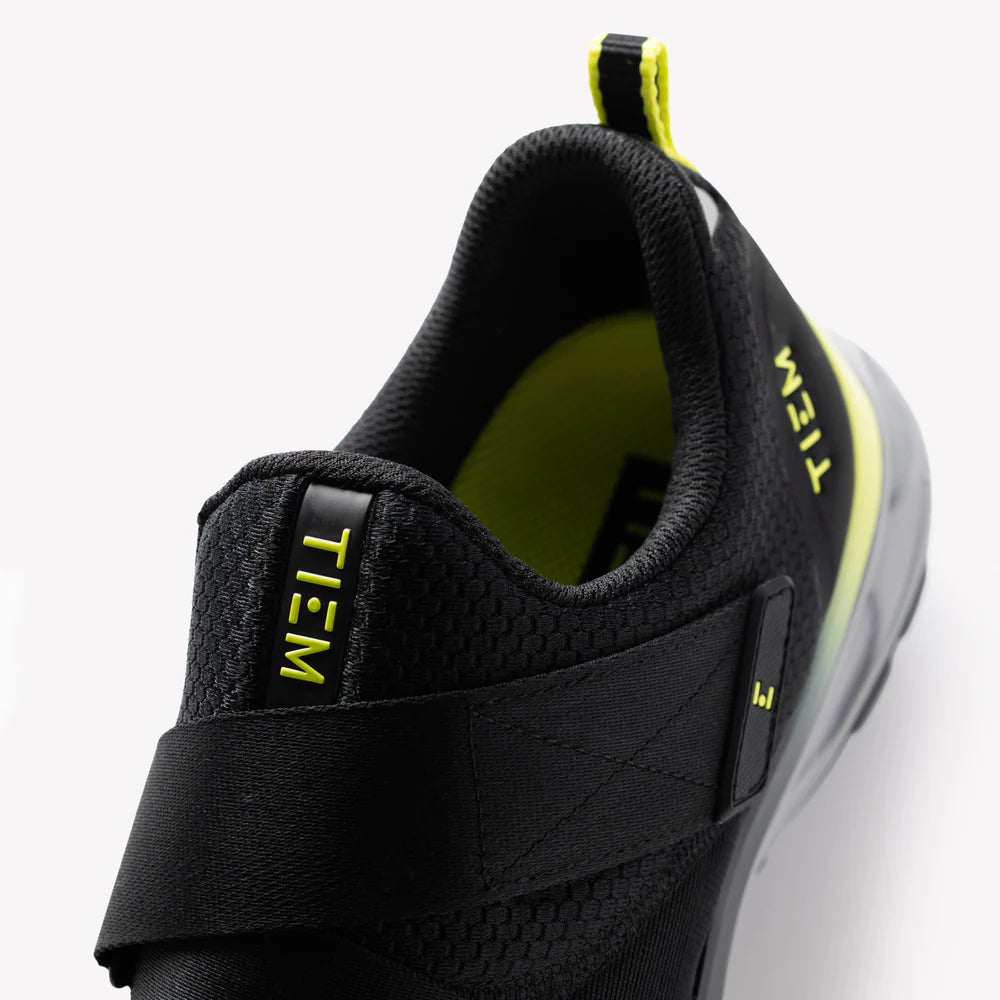 TIEM Athletic Slipstream Black Citron TIEM Indoor Cycling Shoes tiemathletic