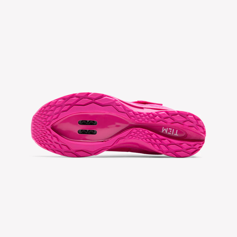 TIEM Athletic Slipstream Triple Pink Indoor Cycling Shoes tiemathletic