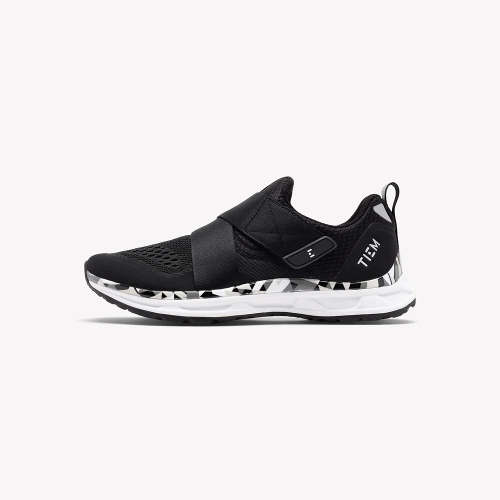 TIEM Chaussures de randonnée et de cyclisme Slipstream pour femme, Marbre blanc TIEM Chaussures de randonnée et de cyclisme Slipstream pour femme, Marbre blanc