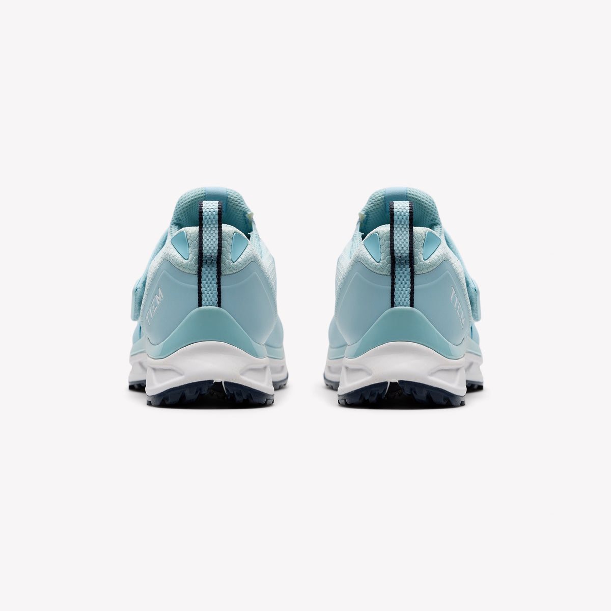 TIEM Athletic Slipstream Sky Blue Indoor Cycling Shoes | Heels