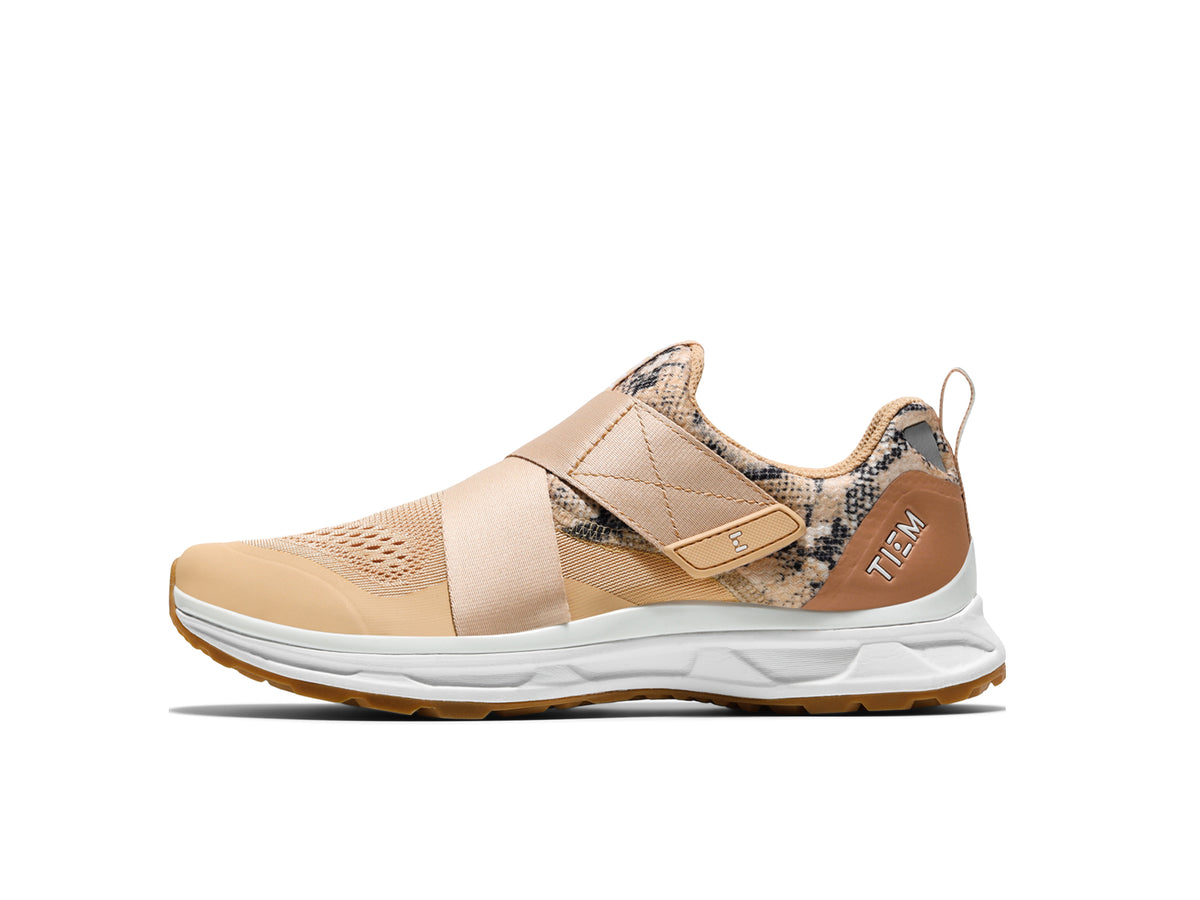 TIEM Athletic Slipstream Indoor Cycling Shoes | Side | Sand Snake