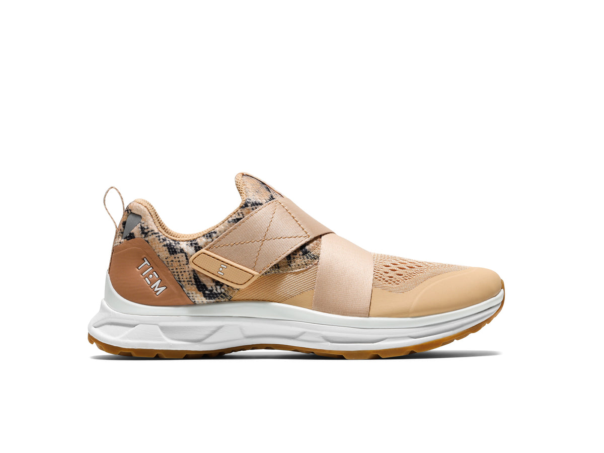 TIEM Athletic Slipstream Indoor Cycling Shoes | Side | Sand Snake