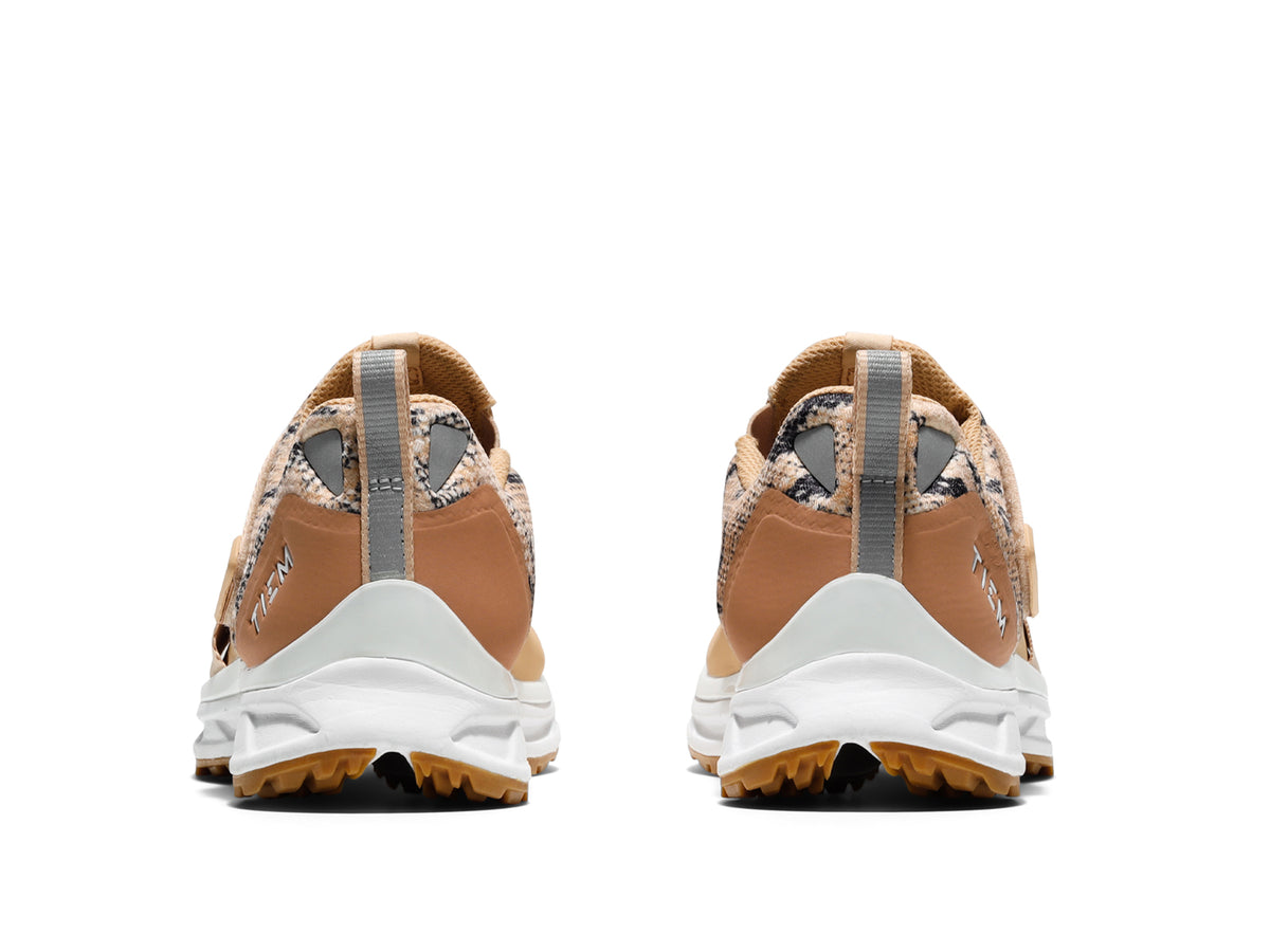 TIEM Athletic Slipstream Indoor Cycling Shoes | Back View | Sand Snake