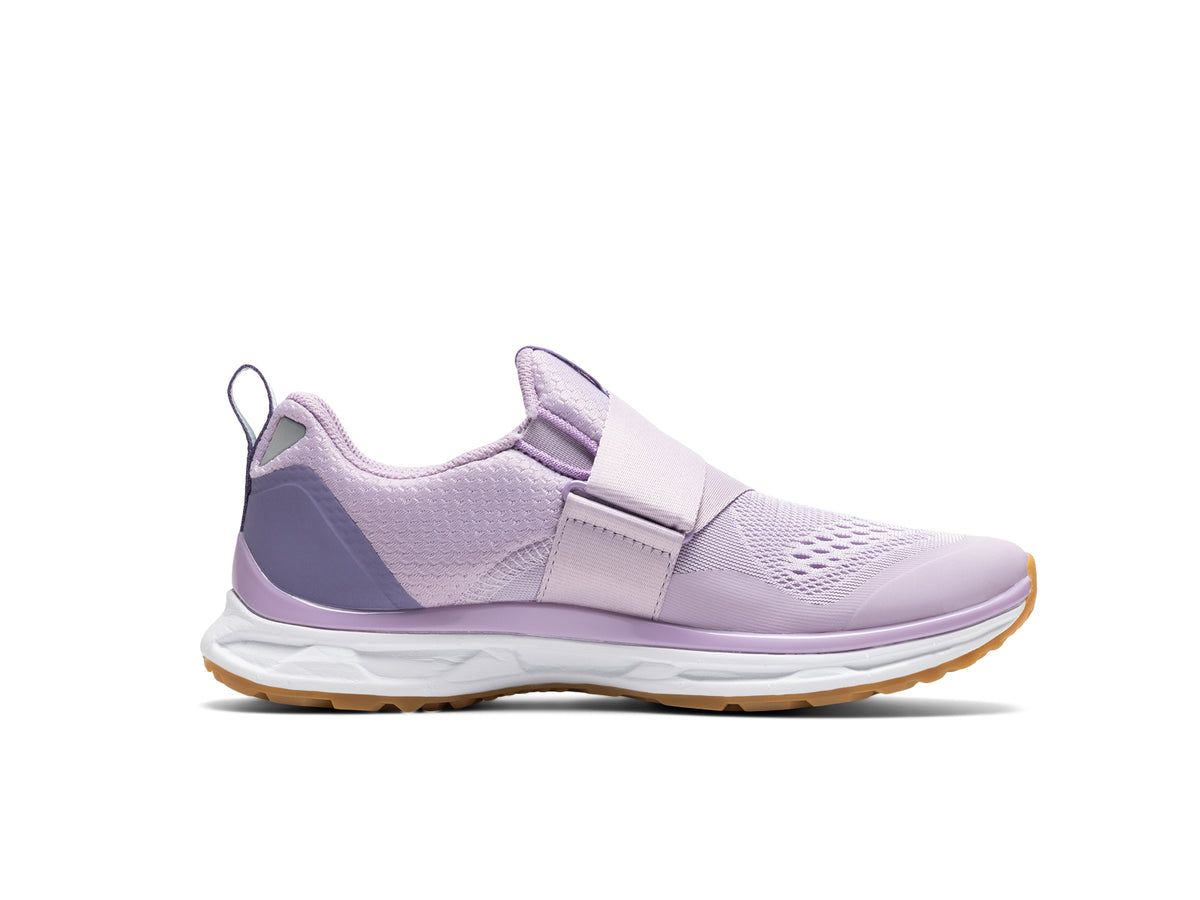 TIEM Athletic Slipstream Indoor Cycling Shoes | Side | Pastel Lilac