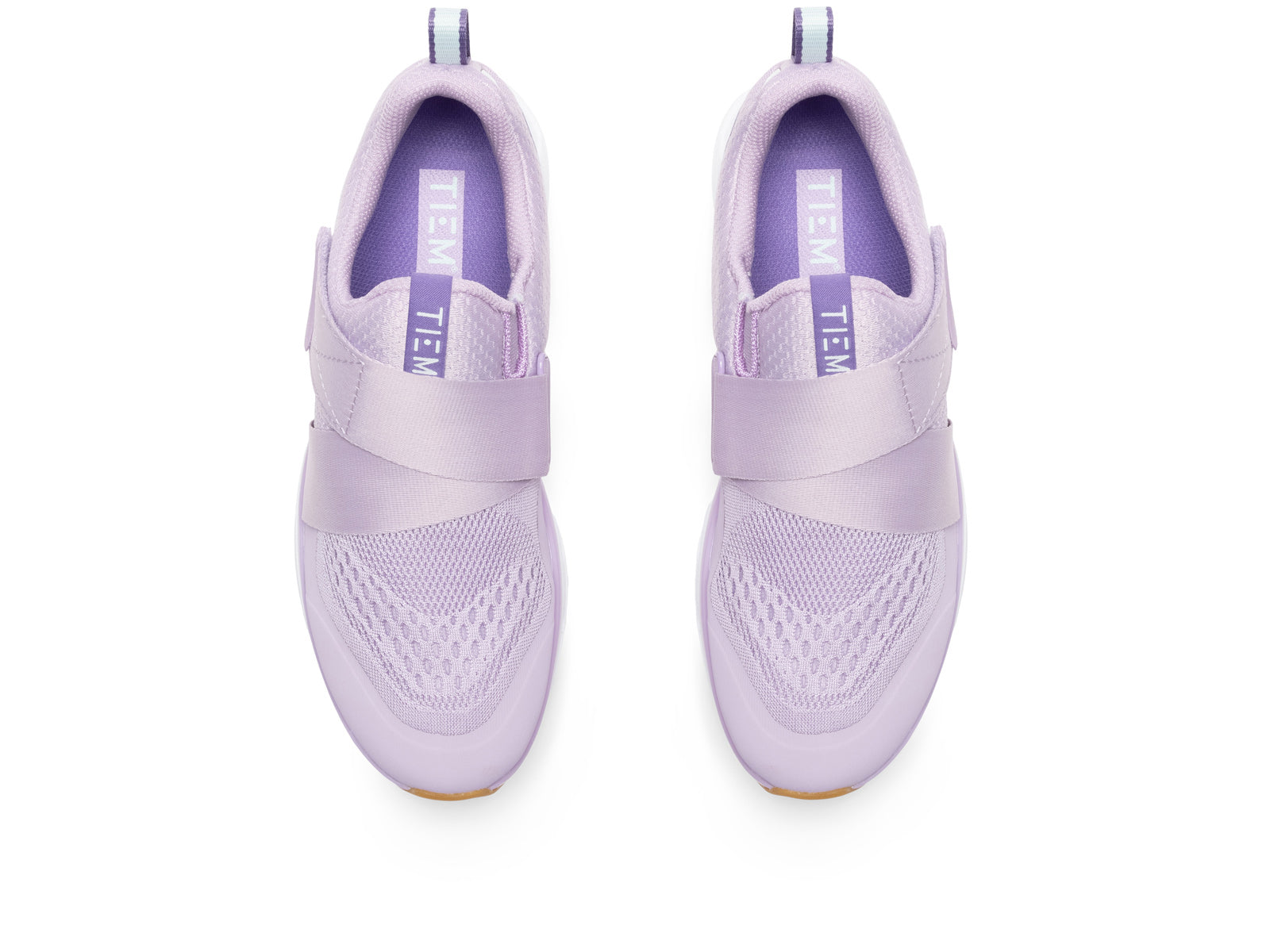 TIEM Athletic Slipstream Indoor Cycling Shoes | Top View | Pastel Lilac