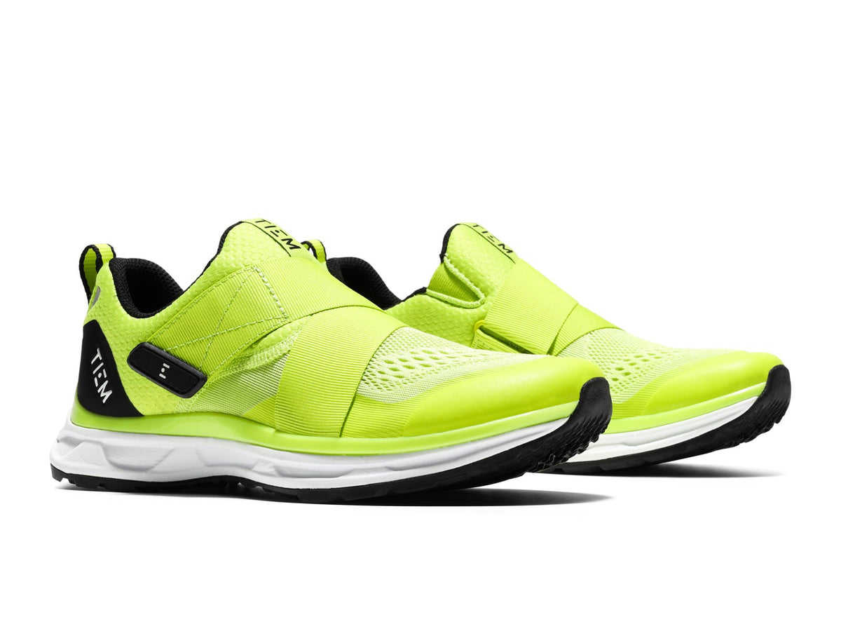 TIEM Athletic Slipstream Indoor Cycling Shoes - Bold Citron