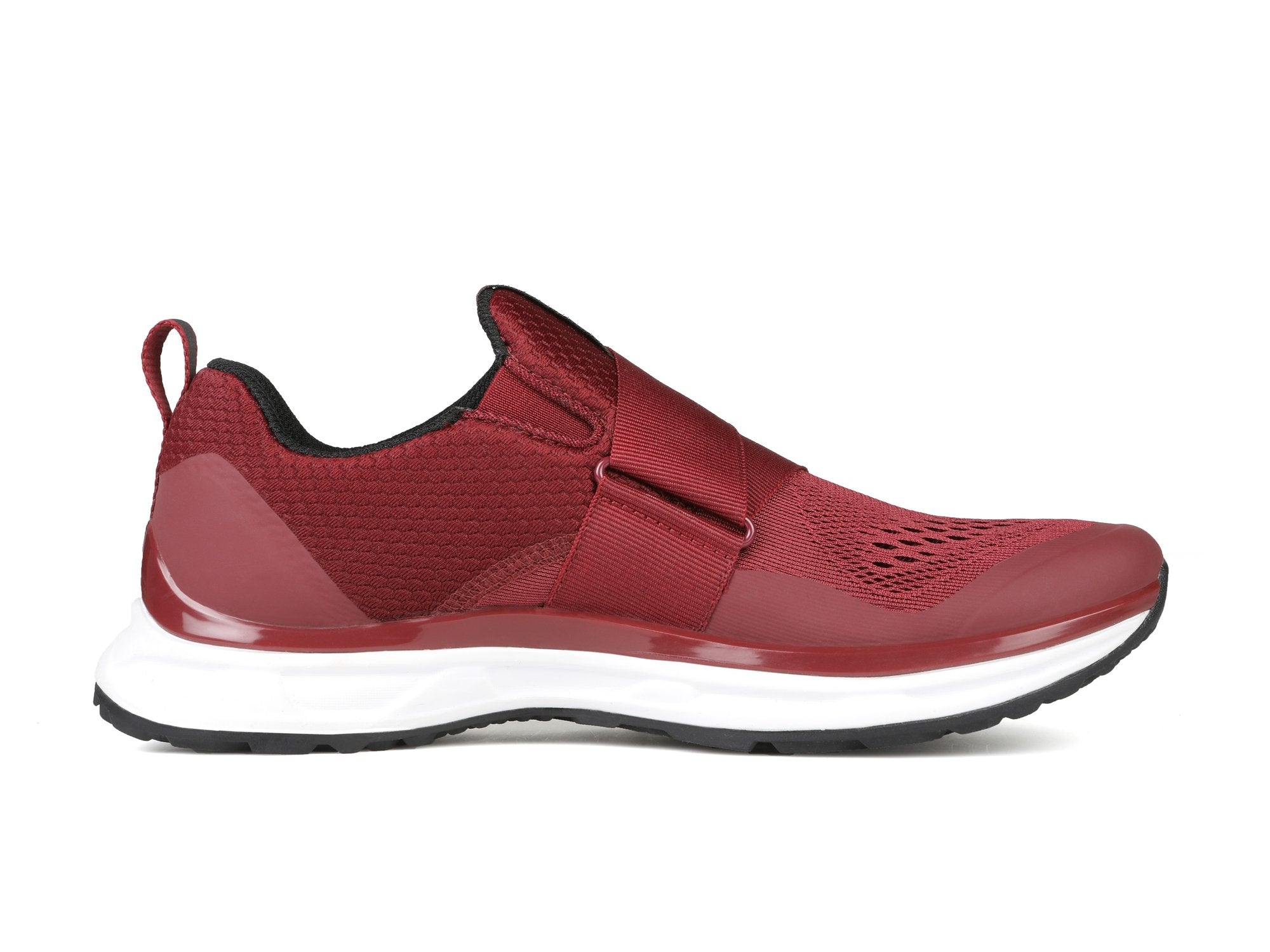 TIEM Athletic Slipstream Indoor Cycling Shoes | Side | Merlot